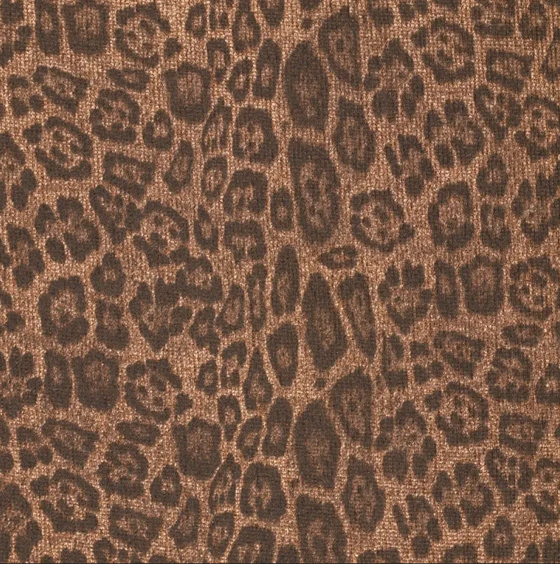 Shiny Leopard Jersey Copper