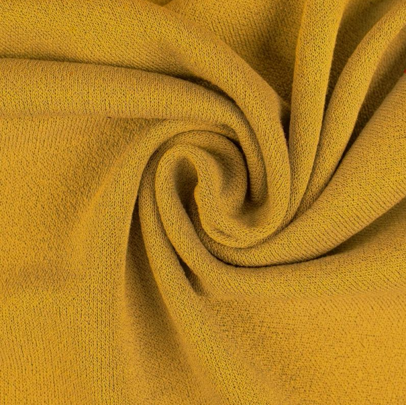 Viscose Crêpe Jersey Ochre