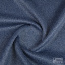 Mantelstof Doubles Faces Denimblue/Grey