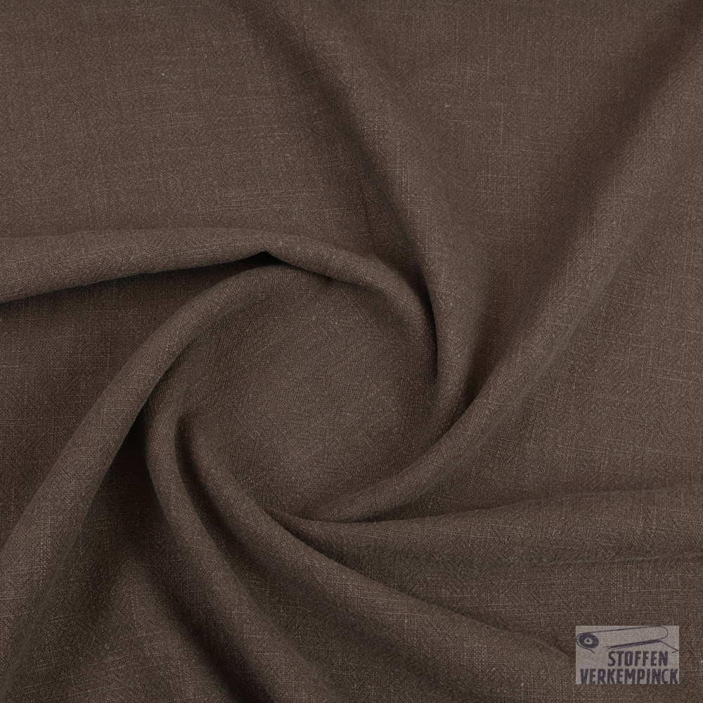 Linnen Sandwashed Dark Brown
