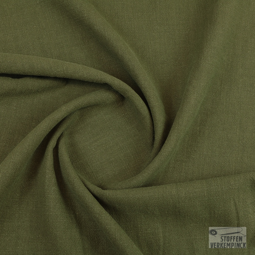 Linnen Sandwashed Khaki