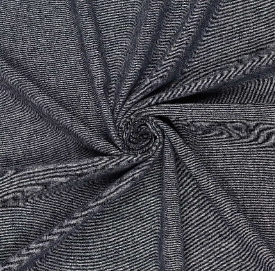 Linnen Denim Twill Navy