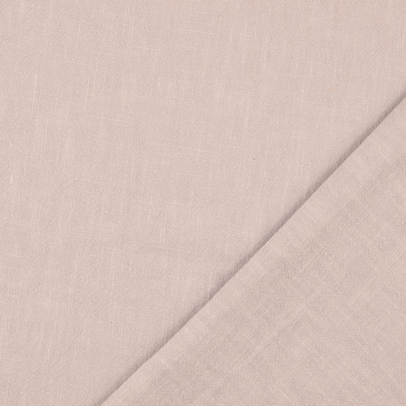 Gewassen Linnen Uni Light Grey