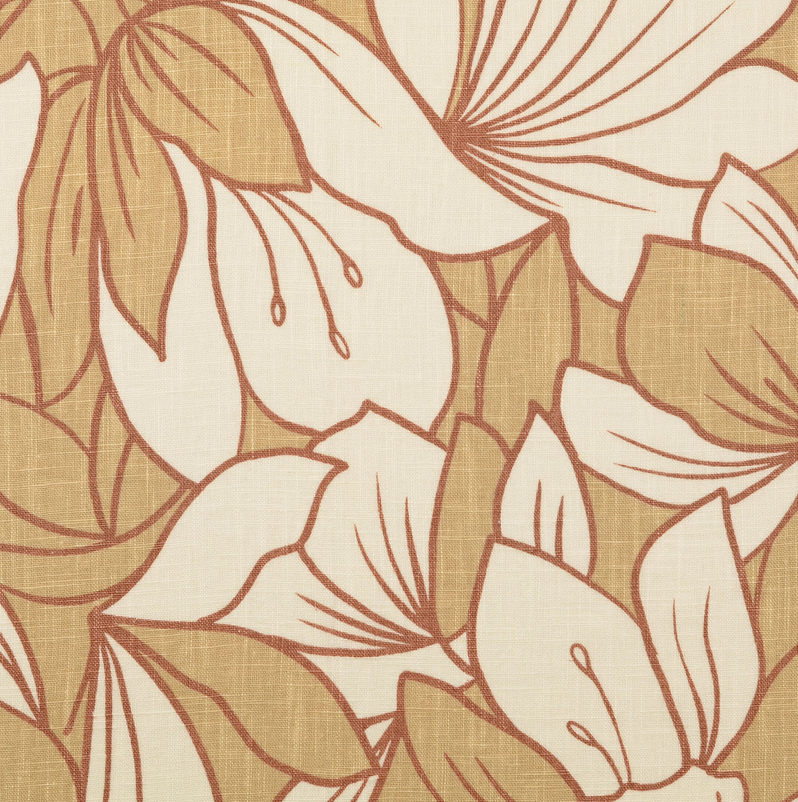 Gewassen Linnen Tulp Beige