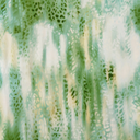 Viscose Satin Digital Animal Green
