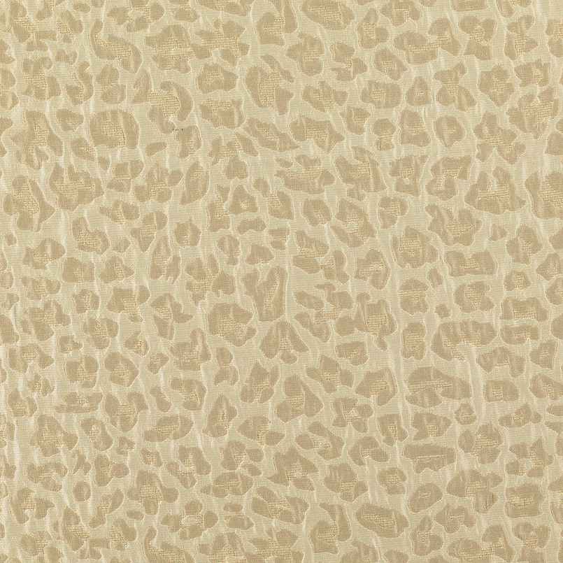 Lurex Jacquard Leopard Beige