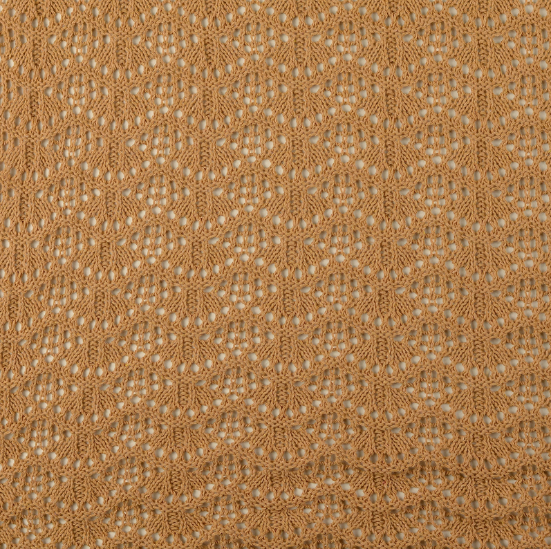 Ajour Tricot "Sofia" Camel