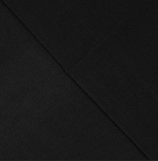 Viscose Uni Cupro touch Black