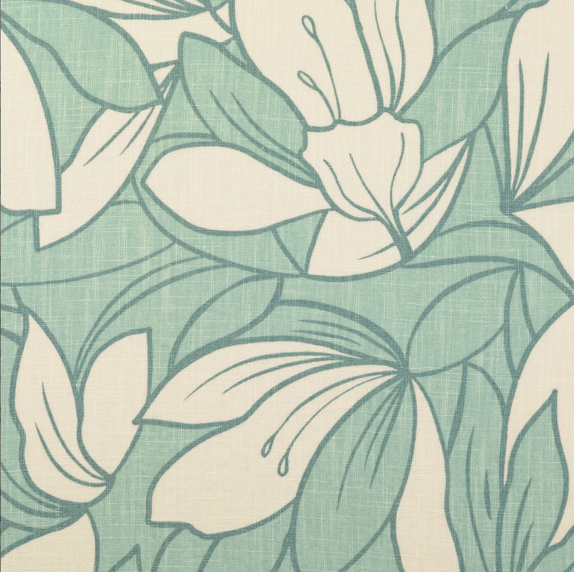 Gewassen Linnen Tulp mint