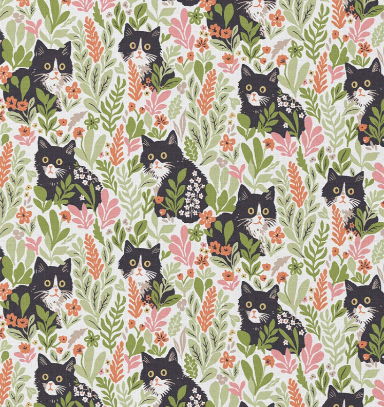 Katoen "Obama" Vert/Rose