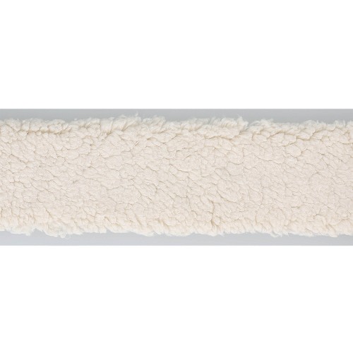 Boordlint Namaakbont 50mm Offwhite