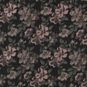 Jacquard Old Rose Flowers on Black