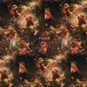 Jersey Digital Capybaras /Little Flowers