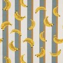Jersey Bananas Striped Jeans/Petrol