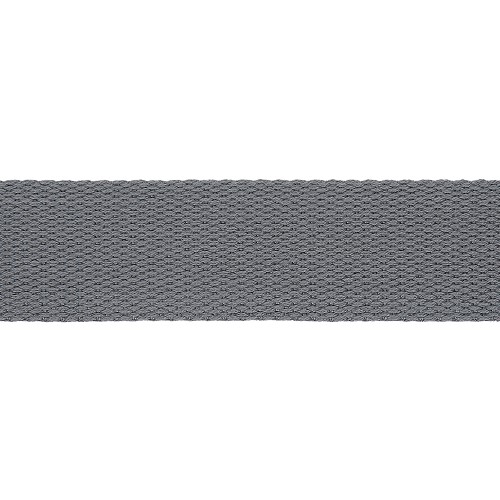 Tassenband Polyester katoenlook 30mm - Grijs