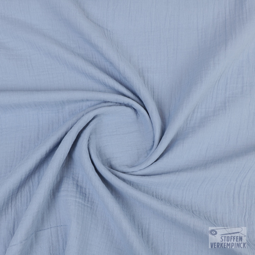 Double Gauze 280 cm. Light Blue