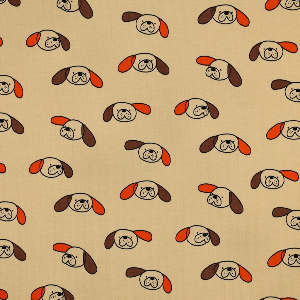 Jennifer Bouron Organic French Terry Dogs - Light Yellow