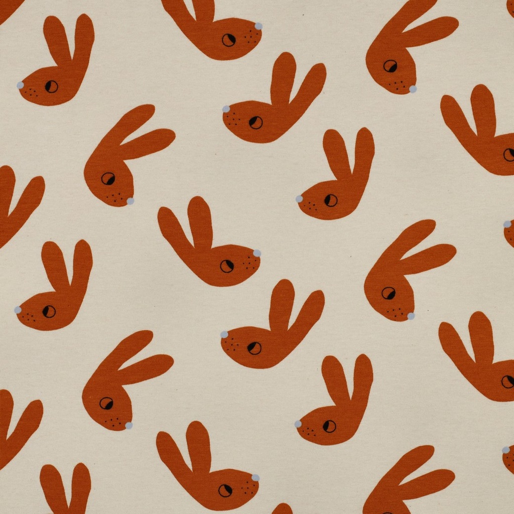 Jennifer Bouron Organic Jersey Bunnies - Natural