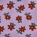 Jennifer Bouron Organic Jersey Flowers - Lavender