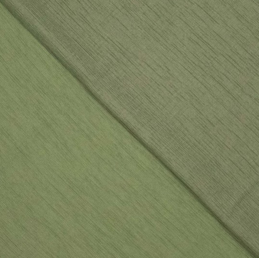Woven Tencel Fine Rib Green