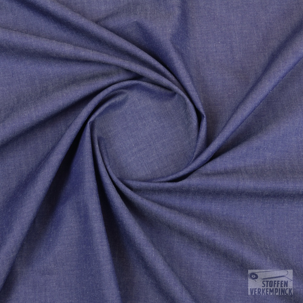 Poplin Cotton Uni Jeans