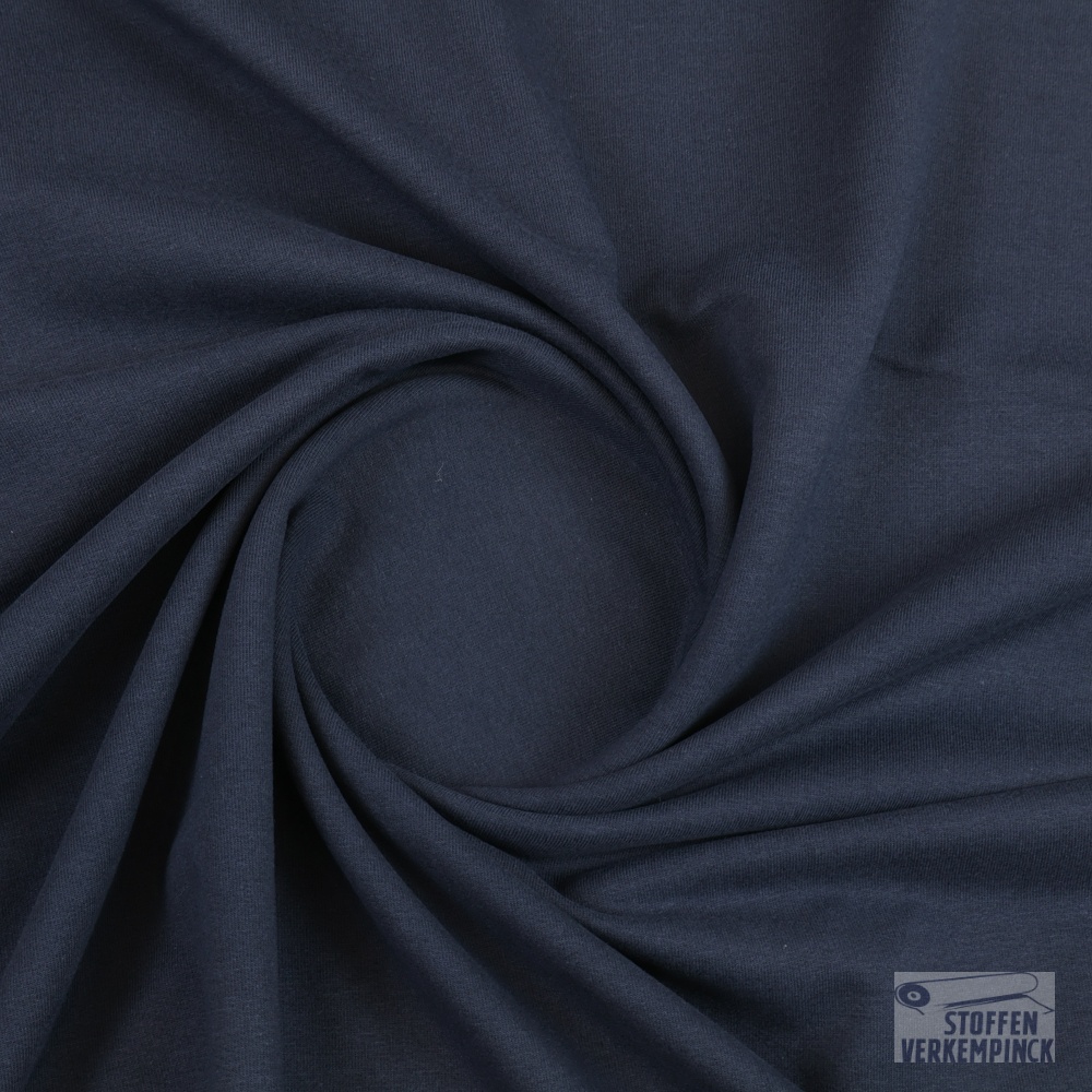 French Terry Brushed Jolieno Navy