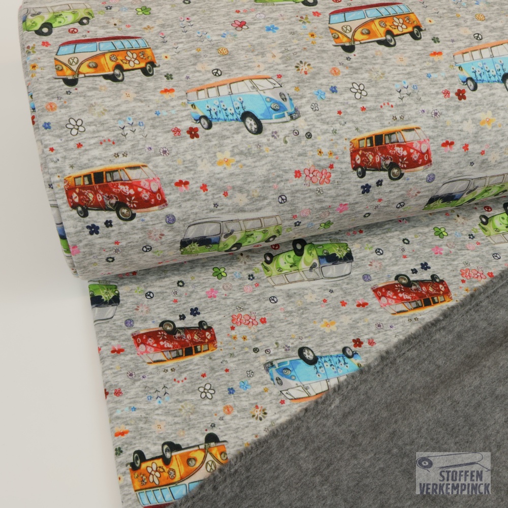 Alpenfleece Digital Vonno Light Grey