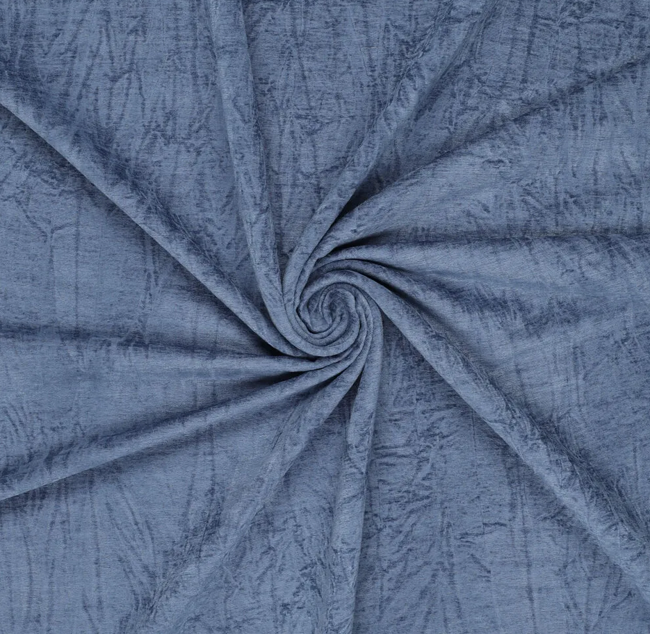 Lengtestretch Chenille Denimblue