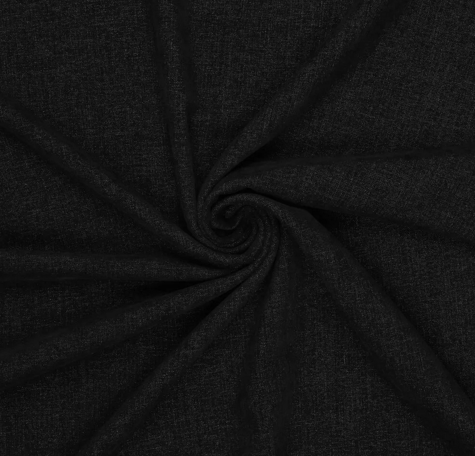 Breedtestretch Chenille Jeans Black