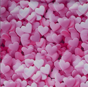 Alpenfleece Digital Hearts Pink
