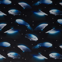 Alpenfleece Digital Ufo Black