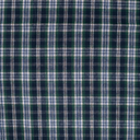 Flanel Yarn Dyed Check Marine/Emerald