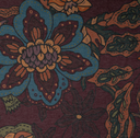 Jersey Print Flora Wine