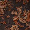 Jersey Print Flora Brown