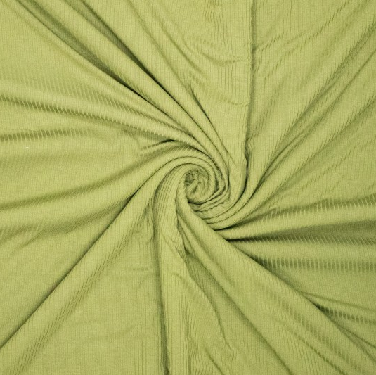 Ribjersey Bamboo Olive