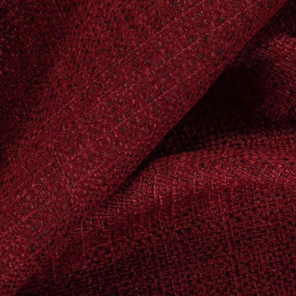 Gordijnstof Linnenlook DOMO 23 - Bordeaux