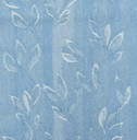 Jacquard Jeans Leaves Light Blue 