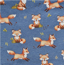 Alpenfleece Digital Fox Blue