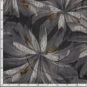 Jacquard Lamée Big Flower Grey