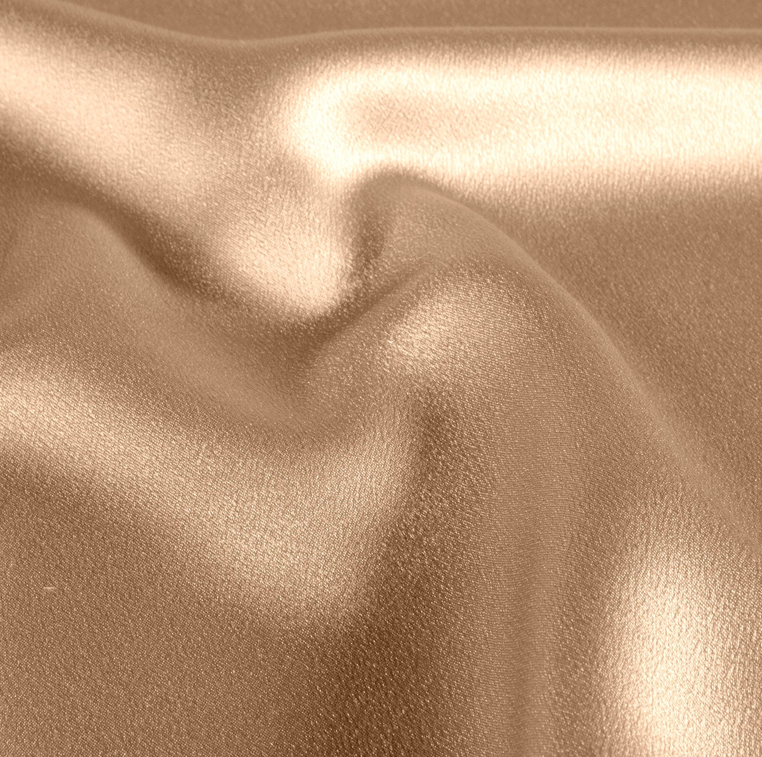 Crêpe Satin Réversible Nude