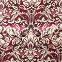 Viscose Crêpe Ornaments Bordeaux
