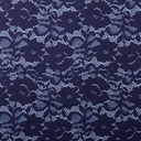 Viscose Satin Laceprint Marine