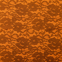 Viscose Satin Laceprint Orange