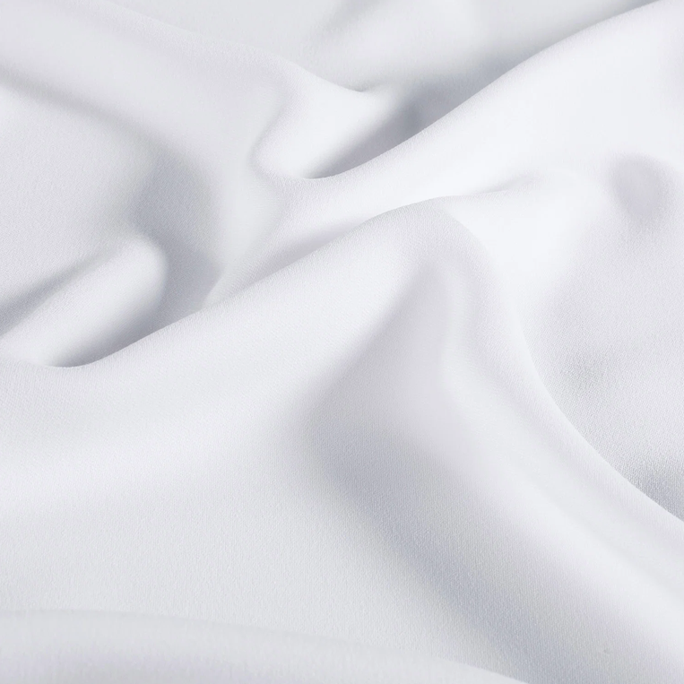 Heavy Crêpe White