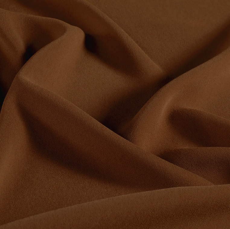 Heavy Crêpe Brown