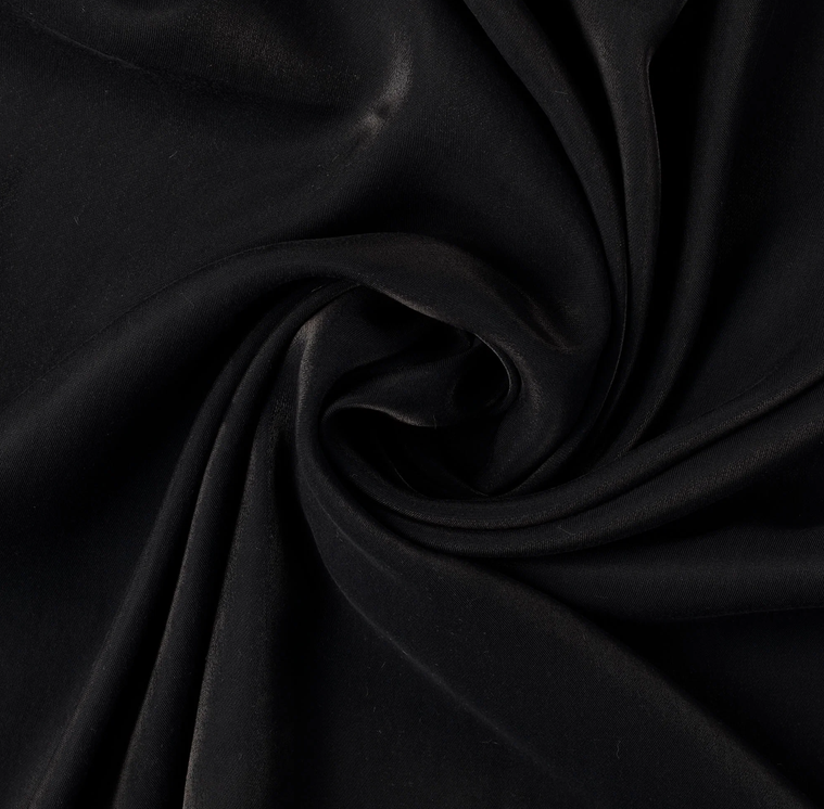 Glans Viscose Black