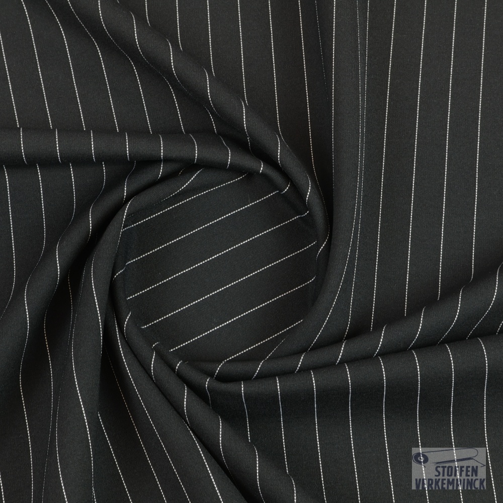 Punta Di Roma Chalk Stripe Black