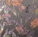 Jacquard Lurex Flowered Lilac / Dark Salmon