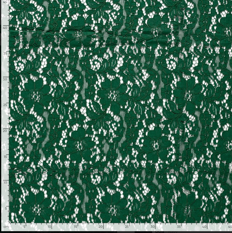 Kant Polyamide/Katoen Dark Green