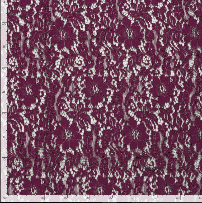 Kant Polyamide/Katoen Violet